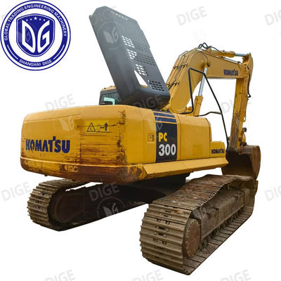 Kemampuan penanganan material yang efisien USED PC300-7 excavator Diinspeksi secara menyeluruh