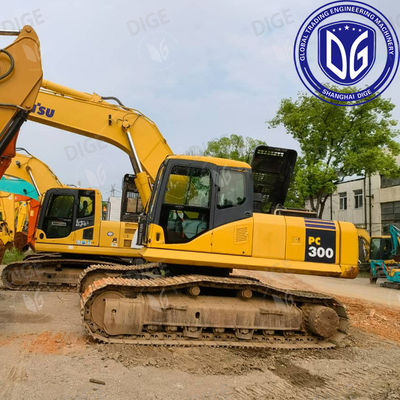 Kemampuan penanganan material yang efisien USED PC300-7 excavator Diinspeksi secara menyeluruh