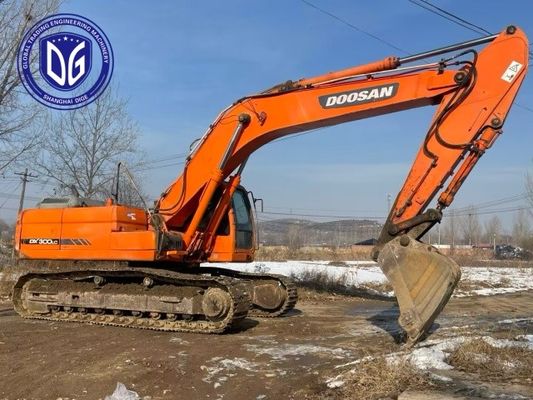 Menghemat waktu dan tenaga kerja DX300 30t Digunakan Doosan Excavator dengan sangat tahan lama