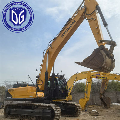 Original R485LVS Digunakan Hyundai Excavator Digunakan Crawler Excavator Kondisi Kerja