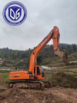 Sangat fleksibel DX370LC 37t Digunakan Doosan Excavator dengan teliti diperiksa