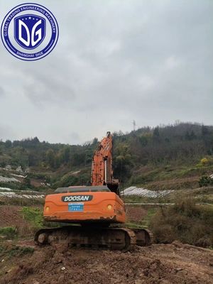 Sangat fleksibel DX370LC 37t Digunakan Doosan Excavator dengan teliti diperiksa