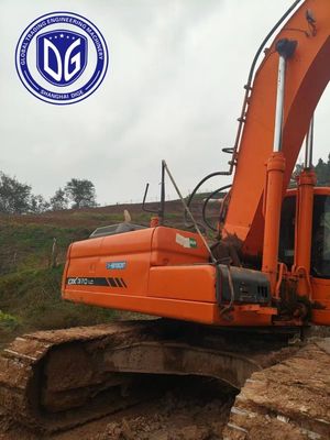 Sangat fleksibel DX370LC 37t Digunakan Doosan Excavator dengan teliti diperiksa