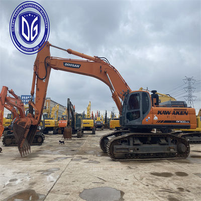 Digunakan Doosan DX500 50 Ton Excavator Dengan Kontrol yang Tepat atas Penggalian
