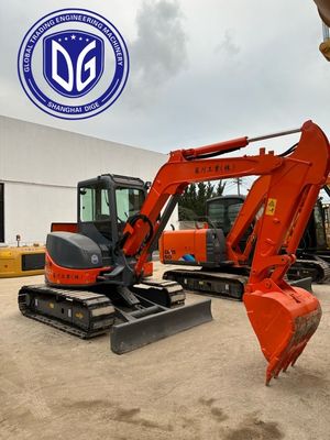 Desain kursi yang dapat disesuaikan ZX50U 5 Ton Digunakan Hitachi Excavator Dengan sistem rem yang efisien