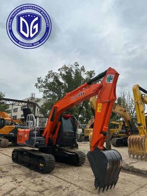 Sangat baik dipertahankan eksterior ZX120 Digunakan Hitachi Excavator 12 Ton Dengan perawatan yang cermat