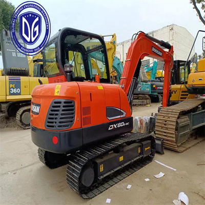 DX60E-9C yang dioptimalkan Digunakan Doosan 6t Excavator Mesin hidrolik,tekanan presisi