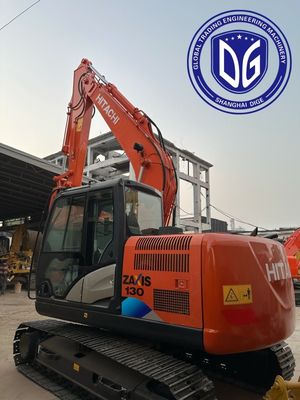 ZX130 Digunakan Hitachi Excavator 13 Ton Crawler Digunakan Excavator 96% Baru