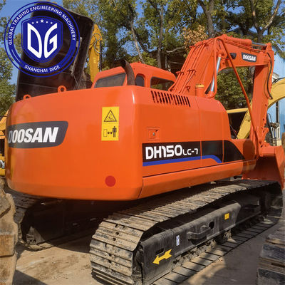 Asal Korea DH150-7 Digunakan Doosan Excavator DH150-7 Excavator bekas Doosan Excavator DH150-7