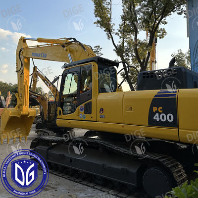 USED PC400-8 excavator Desain ember yang ditingkatkan untuk peningkatan kinerja