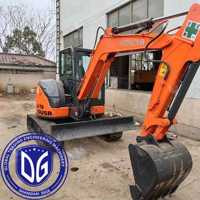 ZX55 5,5 Ton Digunakan Hitachi Excavator Sangat kompeten Operasi tugas ringan