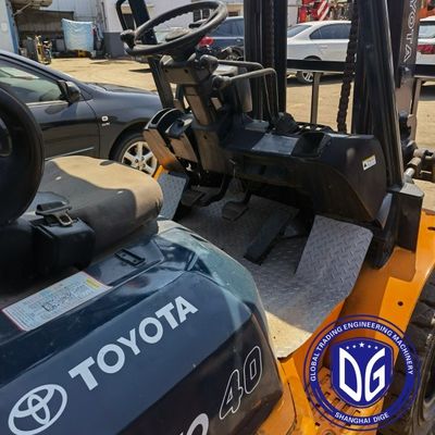 4t 8FDA40 Toyota bekas Forklift Mesin hidrolik Forklift bekas yang kuat