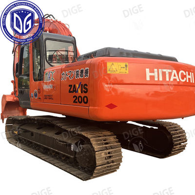 ZX200-6 Digunakan Hitachi Excavator Dengan Desain Komponen Cepat-Detachable