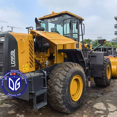 SDLG LG958 Loader bekas, 95% baru, merek Cina yang sangat baik, berfungsi dalam kondisi sempurna