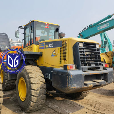 Komatsu Loader WA320-5 Asli Dan Dalam Kondisi Baik Menghemat Tenaga Kerja