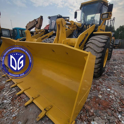 Komatsu WA470-3 Pemuat Bagian Depan Peralatan Konstruksi Untuk Teknik Pertambangan Besar