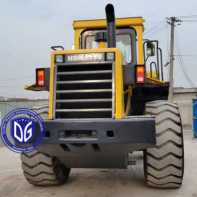 Komatsu WA470-3 Pemuat Bagian Depan Peralatan Konstruksi Untuk Teknik Pertambangan Besar