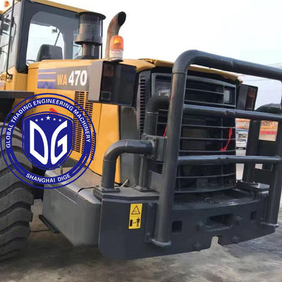 Loader bagian depan Original Komatsu WA470-6 Loader bekas dalam kondisi baik