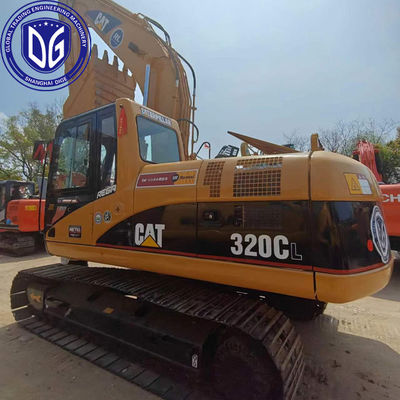 CAT320C 20Ton Digunakan Caterpillar Hydraulic Excavator Model Awal Siap Dijual