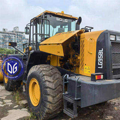 LG958 SDLG Loader bekas 16t Loader hidrolik bekas dengan sistem kontrol emisi canggih