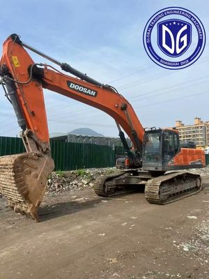 DX420LC 42 Ton Digunakan Doosan Excavator dengan sirkulasi hidraulik yang efisien