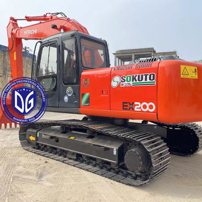 Asal Jepang EX200 Digunakan Hitachi Excavator EX200 Excavator bekas Hitachi Excavator EX200