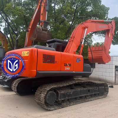 Digunakan Hitachi ZX240 24Ton Crawler Excavator Dalam Kondisi Baik Dan Kinerja