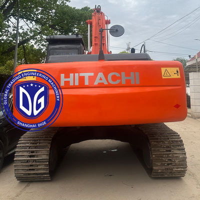 24 Ton ZX240 Digunakan Hitachi Excavator Digunakan Crawler Excavator Bergerak Drive hidrolik