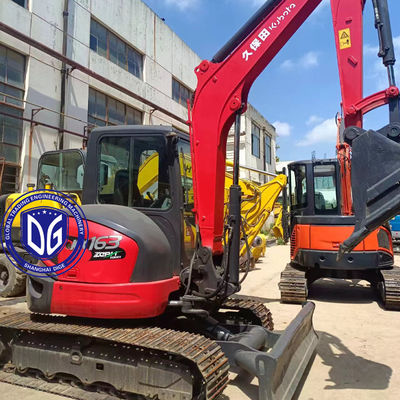 Kubota KX163 6.3Ton mini bekas Excavator Asal dari Jepang Dalam kondisi yang sangat baik