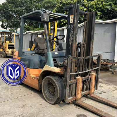 Original Toyota 2.5t Forklift tahan lama dan dalam kondisi baik Biaya pemeliharaan rendah