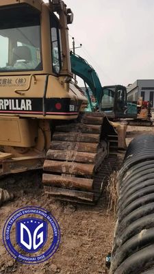 D5N Digunakan Caterpillar Dozer Buldoser Hydraulic Dengan Kekuatan Luar Biasa