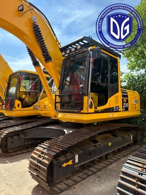 Komatsu PC210LC Digunakan Excavator Crawler Sistem Pengelolaan Bahan Bakar Otomatis
