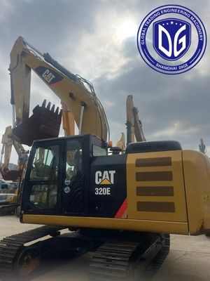 320E 20 Ton Digunakan Caterpillar Excavator Dengan Kapasitas Penanganan Beban Superior