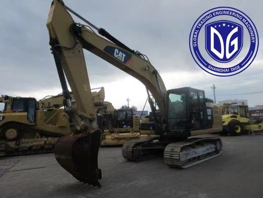 320E 20 Ton Digunakan Caterpillar Excavator Dengan Mesin Super Kuat