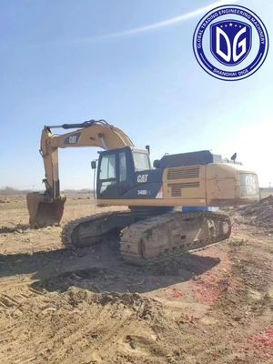 Trench Digger 340D2L Digunakan Caterpillar Excavator 40 Ton Time Tested Earth Handler Excavator