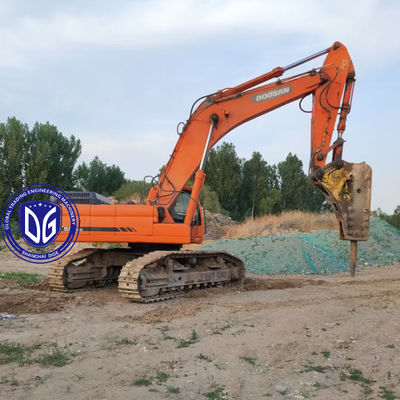 Digunakan Doosan DX500 50t Crawler Excavator Peralatan Konstruksi Dengan Kualitas Tinggi