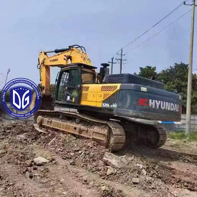 Digunakan Hyundai 520 52Ton Besar Crawler Hydraulic Excavator, Baru Datang dan 1 Tersedia Sekarang