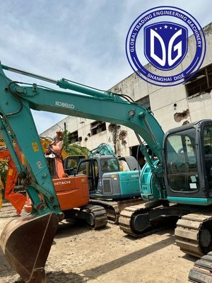 Fleksibel Sk125SR Digunakan Kobelco Excavator 12,5 Ton Kuat Serbaguna Untuk Konstruksi