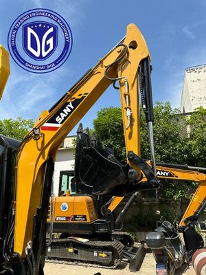 Digunakan Sany Sy35u 3.5t Hydraulic Excavator dengan Multiple mode operasi pilihan