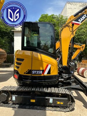 Digunakan Sany Sy35u 3.5t Hydraulic Excavator dengan Multiple mode operasi pilihan