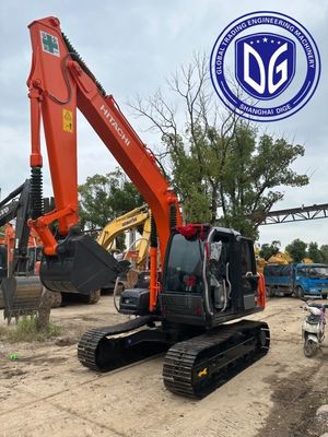 Digunakan Hitachi ZX125 12 Ton Excavator Dengan Pegangan dan Traksi Baik