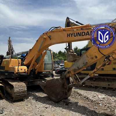 Hyundai 225 asli 22,5 Ton Hydraulic Excavator, Kondisi baik, dijual sekarang