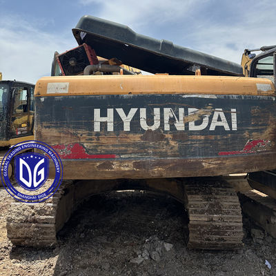 Hyundai 225 asli 22,5 Ton Hydraulic Excavator, Kondisi baik, dijual sekarang