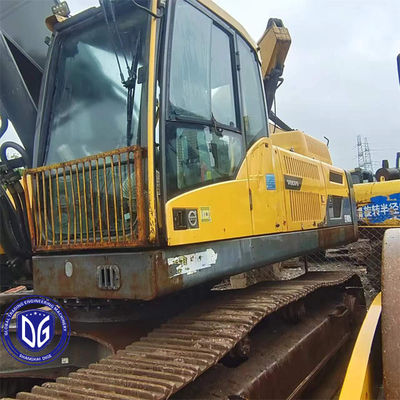 Original digunakan Volvo EC480 48Ton Crawler Excavator Peralatan pertambangan besar Dijual sekarang