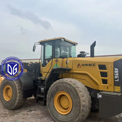 6 Ton Tonnage SDLG Loader Parts dengan kabin luas kelas atas dan operasi yang nyaman