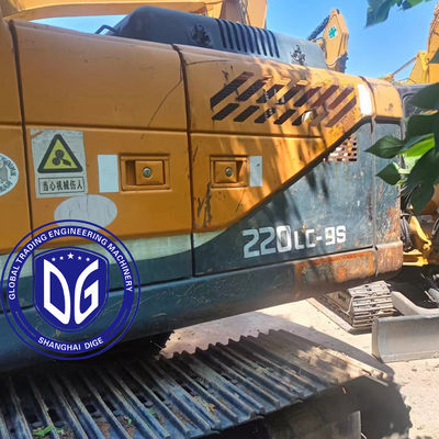 Asal Korea Hyundai220 Digunakan Hyundai Excavator 220 Excavator bekas Hyundai Excavator 220