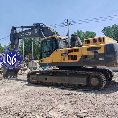 Teknologi pengurangan kebisingan Excavator Crawler 48Ton Volvo EC480 asli yang digunakan
