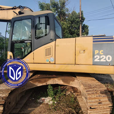 Original 22 Ton Komatsu Excavator PC220-7, Asal dari Jepang, Siap Dijual Sekarang