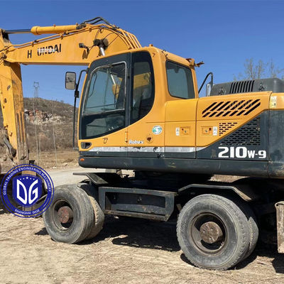 Digunakan Hyundai Wheel Excavator Model 210W-9 Asli dan dalam kondisi baik Dijual
