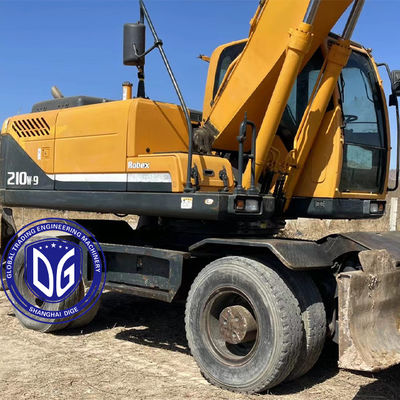 Digunakan Hyundai Wheel Excavator Model 210W-9 Asli dan dalam kondisi baik Dijual
